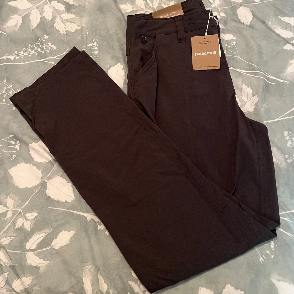 Patagonia Women’s Quandary Pants Size 4x30 Grey NWT